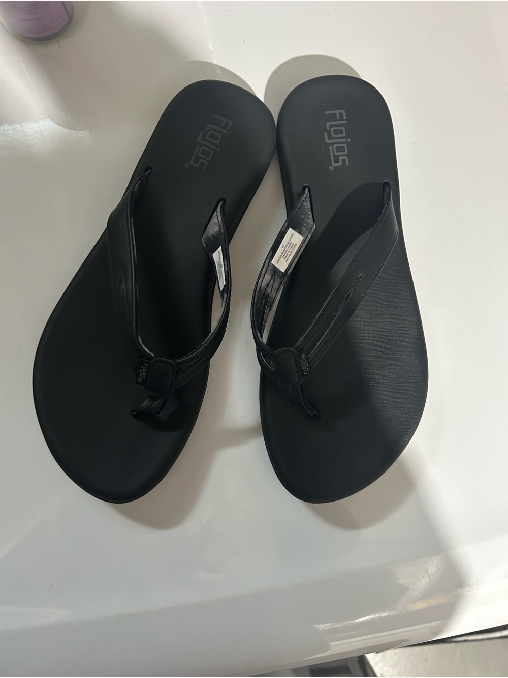 Flojos Black Women's Flip-Flop Sandals